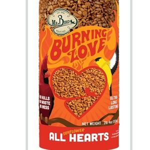 Mr. Bird Burning Love Cylinder Bird Food Refill‎ 2lb 4oz No Hulls No Waste